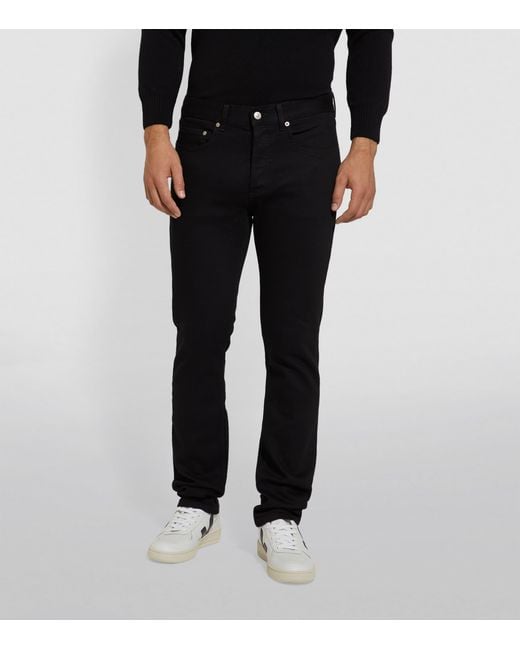 Sandro Black Stretch Slim Jeans for men