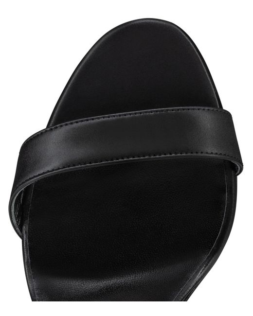 Christian Louboutin Black Mascasandal Leather Sandals 85