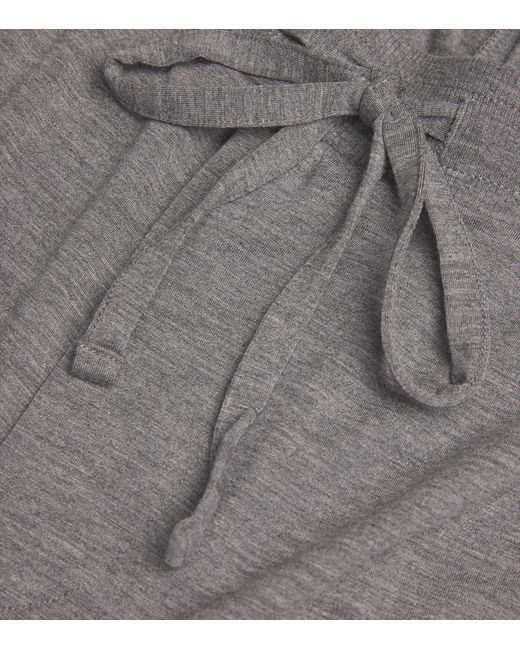 Hanro Gray Casuals Lounge Trousers for men