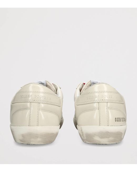 Golden Goose Deluxe Brand Pink Patent Leather Super-Star Sneakers for men