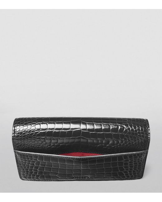 Aspinal Black Mayfair 2 Clutch Bag