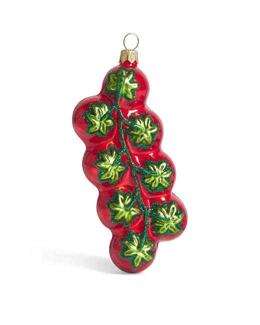 Harrods White Tomato Tree Decoration