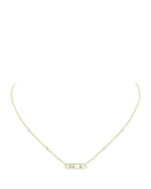 Messika Natural Baby Move Classique And Diamond Necklace
