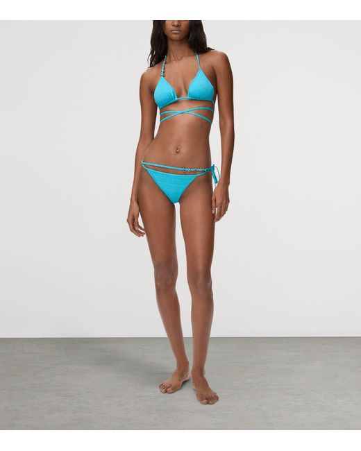 Loewe Blue X Paula's Ibiza Logo Bikini Briefs