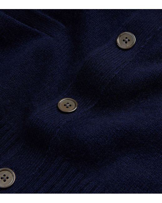 Polo Ralph Lauren Blue Cashmere Cardigan for men