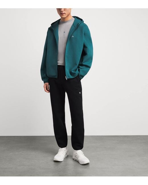 REPRESENT 247 Green 247 Numbers Zip-Up Hoodie for men