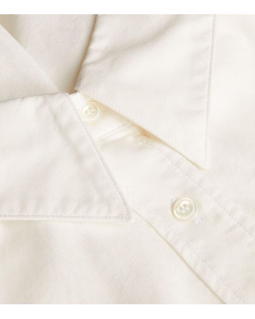 Hed Mayner White Two-sided Buttoned Shirt for men
