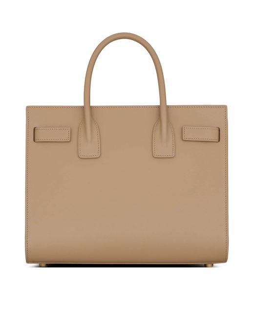 Saint Laurent Natural Baby Sac De Jour Tote Bag
