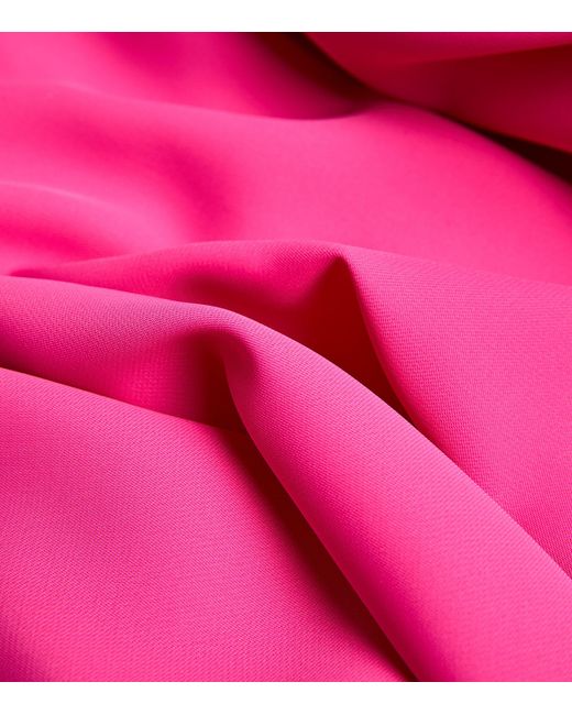Marina Rinaldi Pink Crepe Asymmetrical Poncho Top