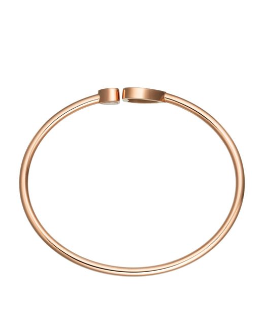 Chopard Blue And Diamond Happy Hearts Bangle