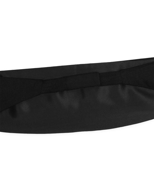 Dolce & Gabbana Black Silk Cummerbund