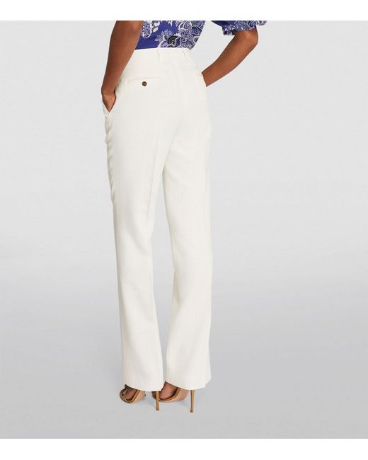 Etro White Tailored Trousers