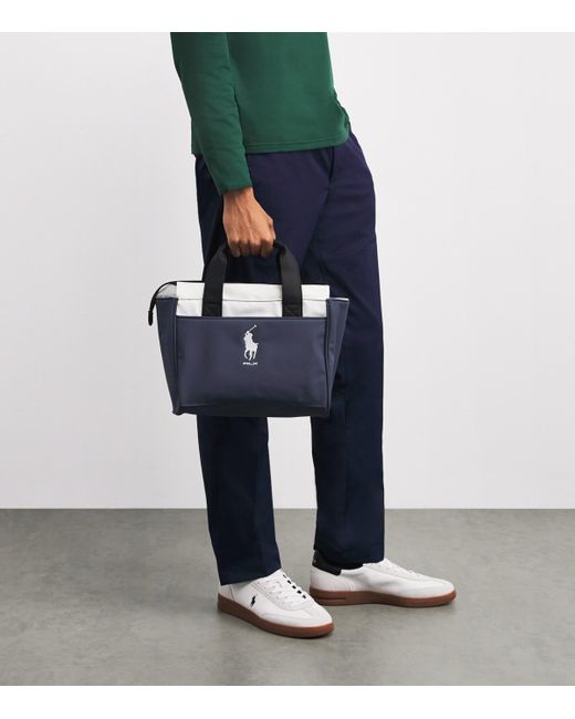 Ralph Lauren Blue Logo Golf Tote Bag for men