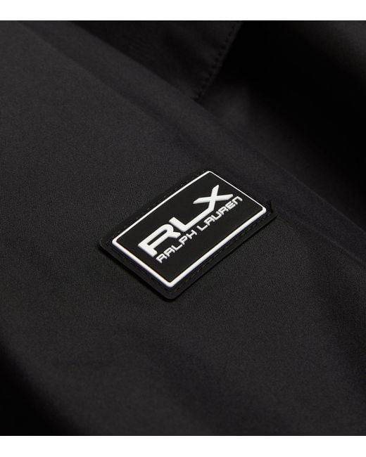 RLX Ralph Lauren Black Water-repellent Wading Jacket for men