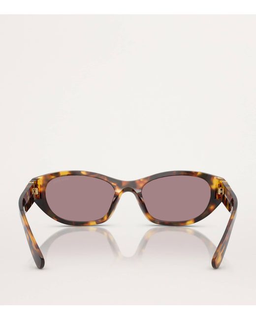 Miu Miu Pink Acetate Square Mua03S Sunglasses