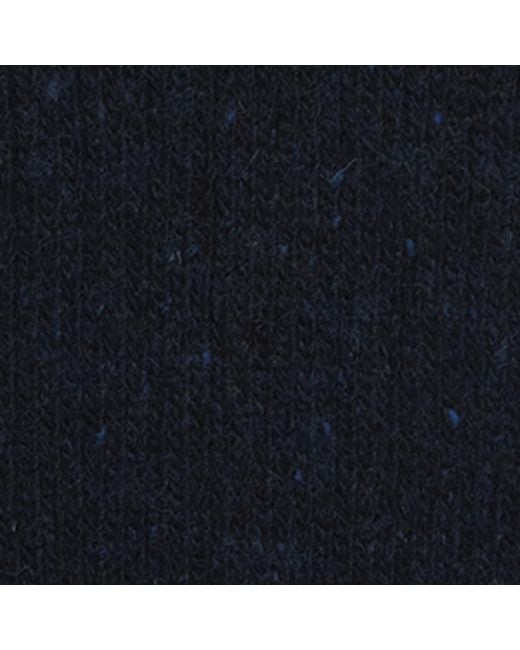 Barbour Blue Wool-Blend Houghton Socks for men