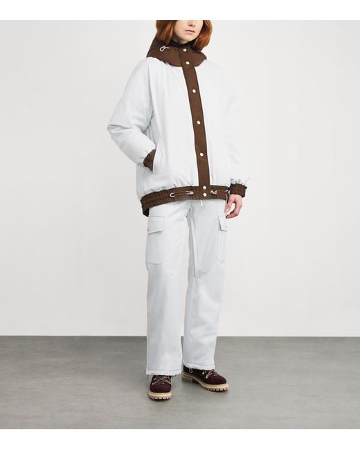 Eleventy White Down Technical Parka