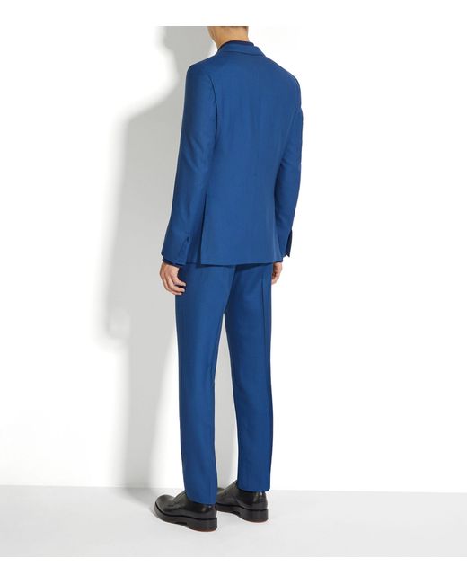 Zegna Blue Oasi Cashmere 2-piece Suit for men
