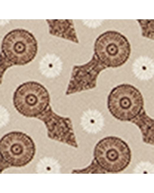 James Purdey & Sons Metallic Silk Barrel Blossom Tie for men