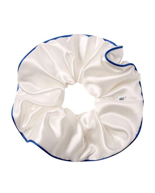 Slip White Pure Silk Jumbo Scrunchie