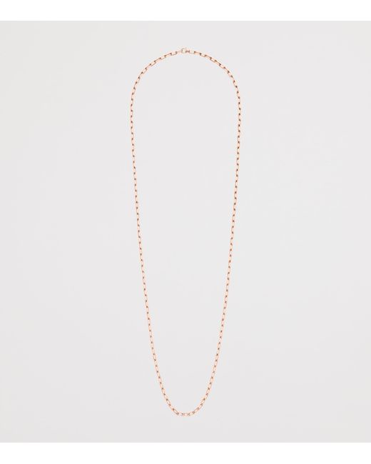 Cartier White Small Santos De Long Chain Necklace