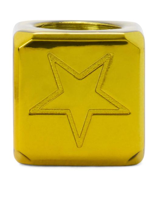 Loewe Yellow Star Dice Bag Charm