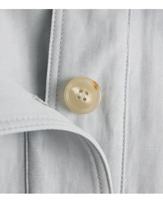 Chloé Gray Scarf-Effect Jacket