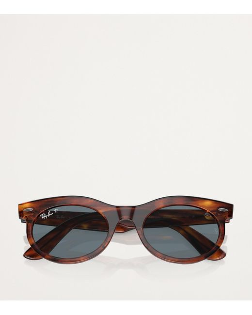 Ray-Ban Blue Rb2242 Wayfarer Oval Sunglasses