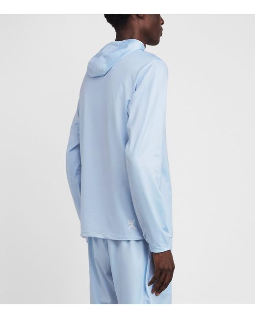 Pulco Studios Blue Hooded Playing Top for men