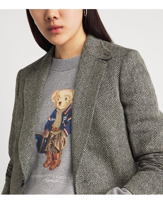Polo Ralph Lauren Gray Polo Bear Sweatshirt