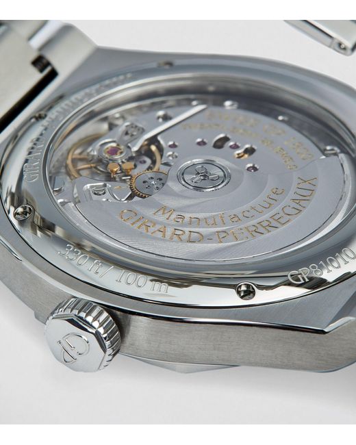 Girard-perregaux Gray Stainless Steel Laureato Watch 42mm for men