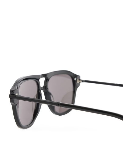 AllSaints Gray Blaze Sunglasses for men
