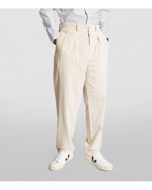 Polo Ralph Lauren Natural Corduroy Wide-leg Trousers for men