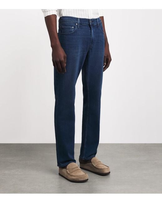 PAIGE Blue Normandie Straight Jeans for men