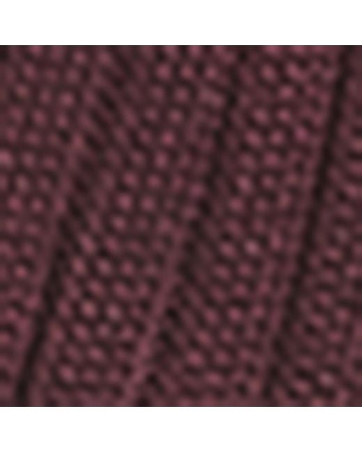 Pantherella Purple Silk Baffin Socks for men