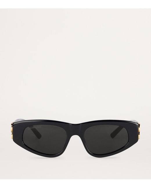 Balenciaga Black Dynasty D-Frame Sunglasses