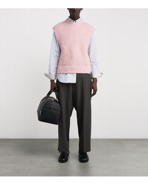Paul Smith Blue Cotton Stripe Shirt for men