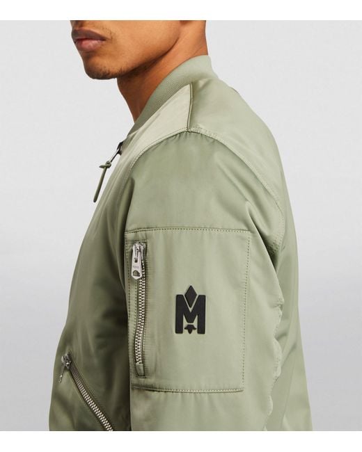 Mackage Green Bomber Jacket for men
