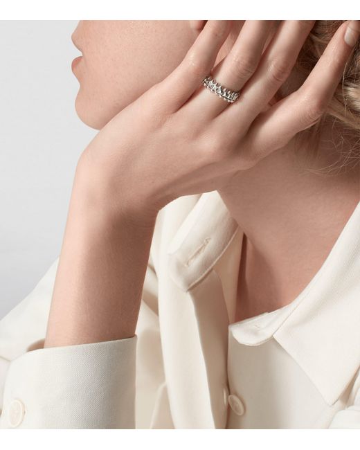 Cartier Metallic Small Clash De Ring