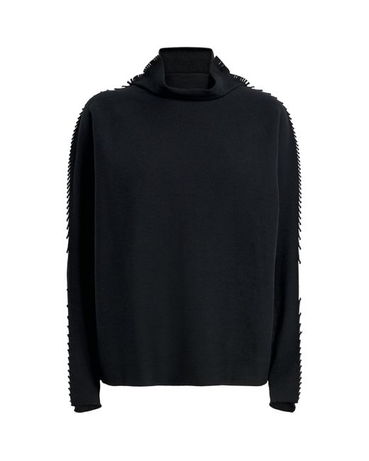 Issey Miyake Black Campagne Sweater