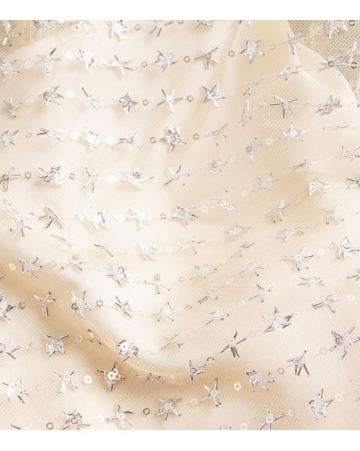 Staud Natural Sequin Seraphina Top