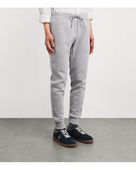 Ralph Lauren Gray Tech Knit Sweatpants for men