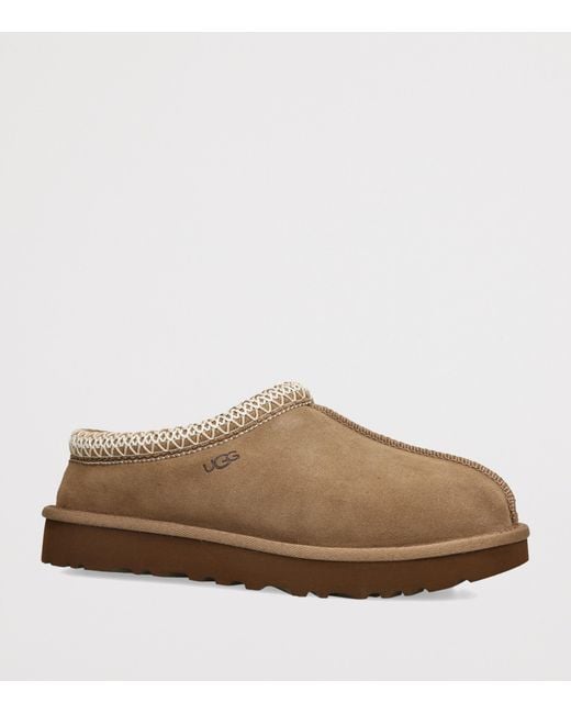 Ugg Brown Suede Tasman Ii Slippers