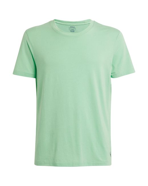Polo Ralph Lauren Green Micro-modal Lounge T-shirt