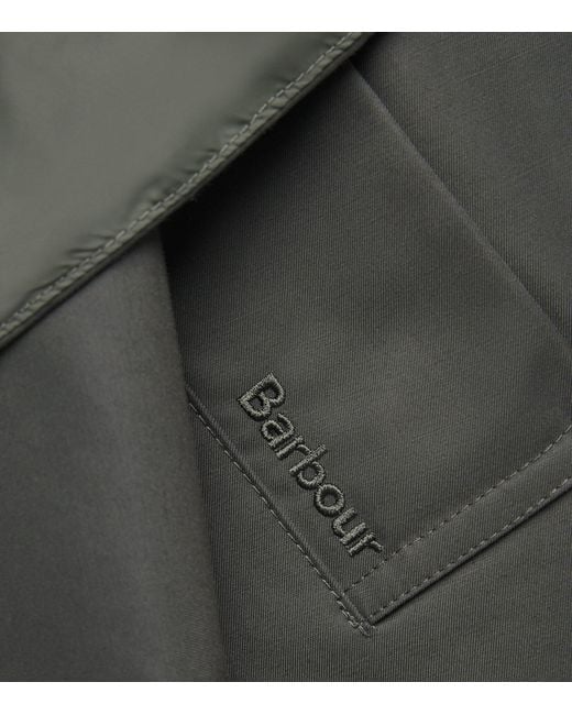 Barbour Gray Fia Showerproof Jacket