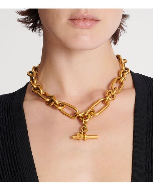 Balmain Metallic Sync Necklace