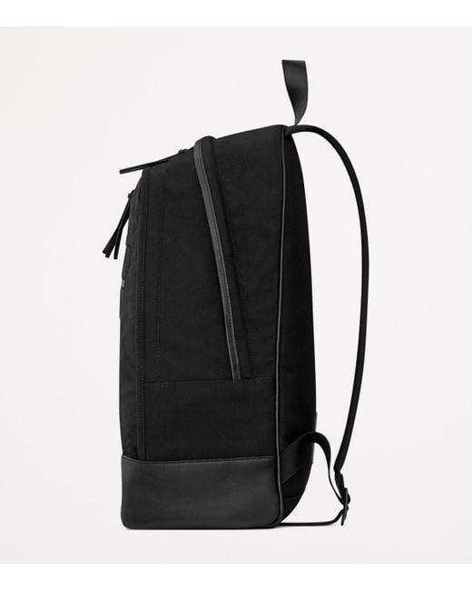 Saint Laurent Black Canvas City Backpack