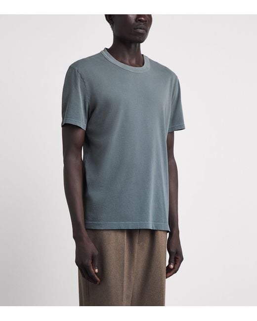 Citizens of Humanity Blue Organic Cotton Everyday T-Shirt for men