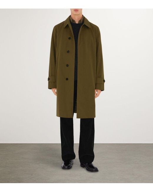 Burberry green men's coat 2025