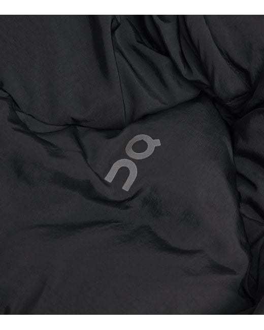 On Shoes Black All-Day Puffer Jacket